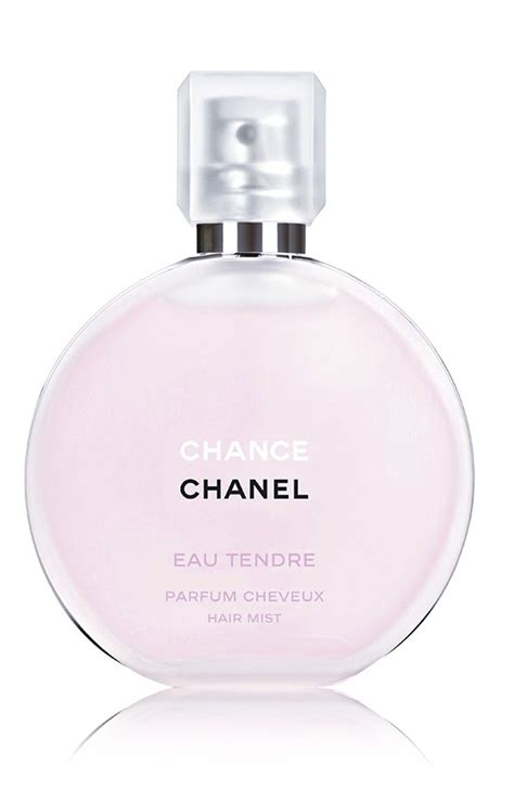 chanel chance tendre hair mist.